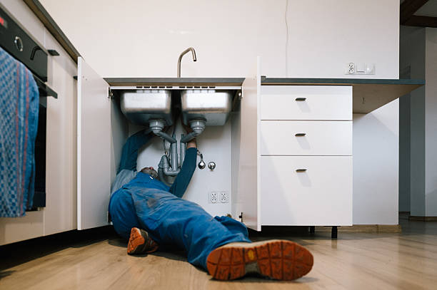 Professional Drain Cleaning technician working in Jarrettsville, MD